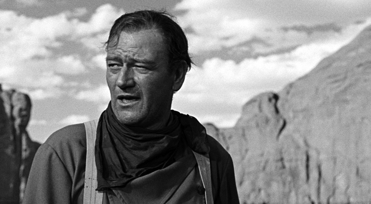 John Wayne in The Searchers (1956). Photo: Warner Bros.